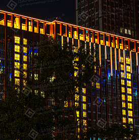 Архитектурная подсветка жилищного комплекса Сидней Сити