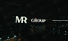 Световые буквы на стреле крана для MR Group